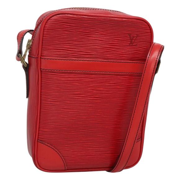 LOUIS VUITTON Epi Danube Shoulder Bag Red M45637 - Picture 1 of 16